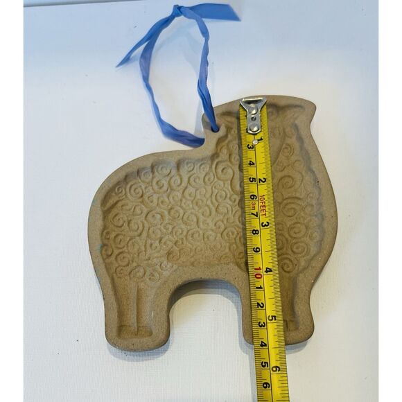 Brown Bag Cookie Art Mold Sheep Lamb Retired 1983 Easter Spring Baking Cottage - Picture 4 of 5